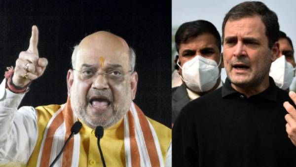 ‘அந்த’ கண்ணாடிய கழட்டிட்டு பாருங்க ராகுல்.. அப்பதான் தெரியும் - காங்கிரஸை வறுத்தெடுத்த அமித்ஷா!