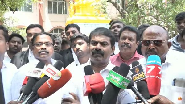 புதிய கல்வி கொள்கை..திமுக அரசையும் பாஜகவையும் ஒன்றாக கோர்த்துவிட்டு சரமாரி கேள்வி கேட்கும் சீமான்!