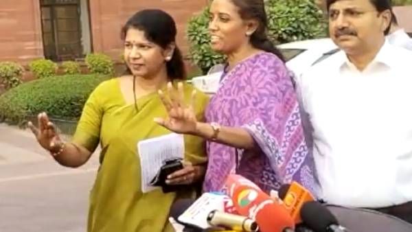 பட்டென செய்தியாளர் கேட்ட அந்த கேள்வி.. பதறிப்போன கனிமொழி.. நாசூக்காக தவிர்த்து.. அப்ப அவ்ளோதானா?