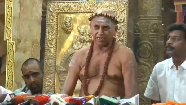 நான் எந்தக் கட்சிக்கும் ஆதரவாக செயல்படவில்லை.. யார் தலையீடும் இல்லை.. மதுரை ஆதீனம்