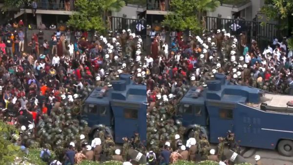 உச்சமடையும் இலங்கை போராட்டம்.. அதிபரின் செயலாளர் அலுவலகத்தை முற்றுகையிட்டு முழக்கம்