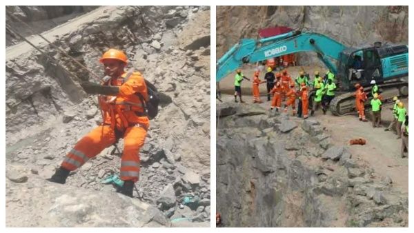 400அடி பள்ளம்.. 8நாள் போராட்டம் -நெல்லை கல்குவாரி விபத்தில் சிக்கிய 6வது நபர் மீட்பு - நடந்தது என்ன?