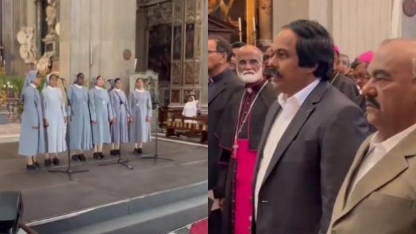 சிலிர்த்த உடல்! வாடிகன் திருச்சபையில் பாடப்பட்ட தமிழ்த்தாய் வாழ்த்து! உணர்ச்சி வசப்பட்ட அமைச்சர்கள்