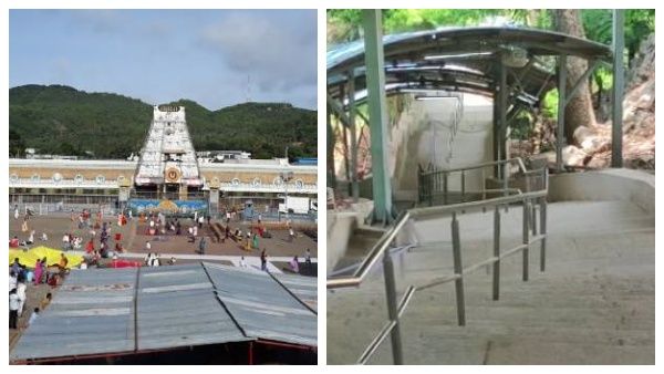 ஏழுமலையானை தரிசிக்க பாதையாத்திரையாக செல்லும் பக்தர்களே...ஸ்ரீவாரி மெட்டு பாதை ரெடி