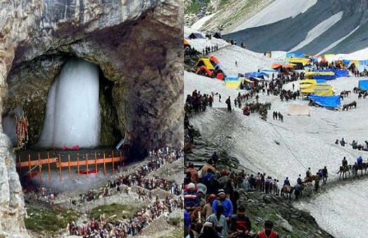 கொரோனா கட்டுப்பாடுகளுடன் அமர்நாத் யாத்திரை.. பக்தர்களுக்கு ஆதார் அட்டை அவசியம்