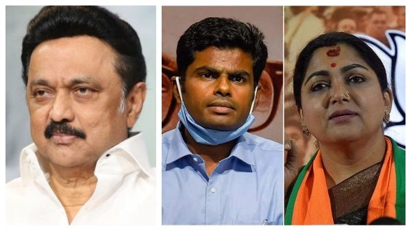 ”முதலமைச்சர் ஸ்டாலின் நலம்பெற கடவுளிடம் பிரார்த்திக்கிறேன்..” ஒன்றாக வாழ்த்திய அண்ணாமலை, குஷ்பு