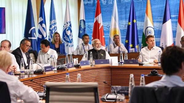 ஊடகம், கருத்து சுதந்திரத்தை பாதுகாக்கும் தீர்மானம்.. ஜி7 மாநாட்டில் பிரதமர் மோடி கையெழுத்து