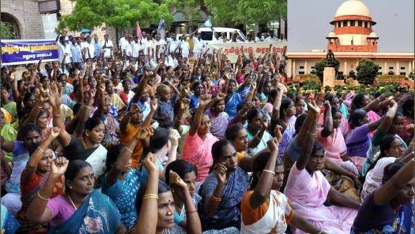 மக்கள் நல பணியாளர்களுக்கு மீண்டும் பணி வழங்க தடையில்லை.. உச்சநீதிமன்றம் உத்தரவு- திமுகவுக்கு வெற்றி!