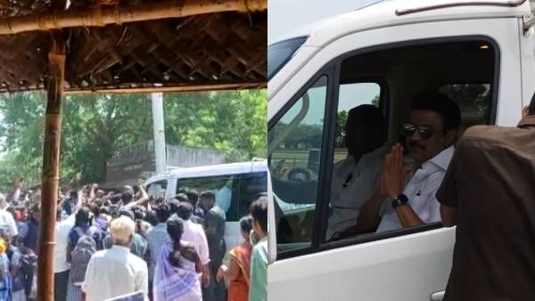 சாலையோரம் நின்ற மாணவிகள்! பட்டென்று காரை நிறுத்திய முதல்வர்! என்ன நடந்துச்சுனு நீங்களே பாருங்க..!