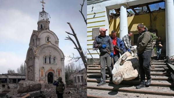 உச்சத்தில் உக்ரைன் போர்! ரஷ்ய தாக்குதலில் 113 சர்ச், 200 புராதான சின்னங்கள் அழிப்பு! ‛பகீர்’ தகவல்