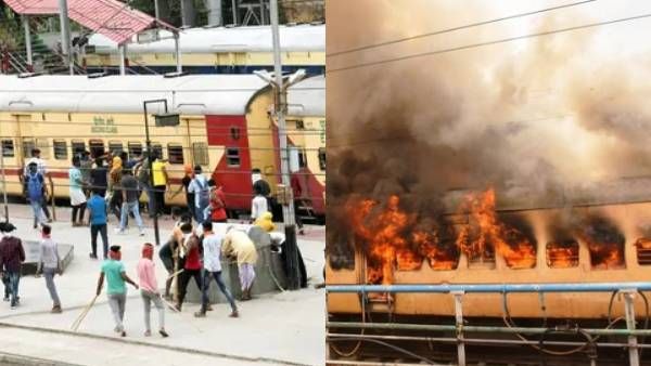 ஒன்றா.. இரண்டா... ரூ.200 கோடி.. அக்னிபாத் போராட்டத்தால் இந்திய ரயில்வேக்கு இழப்பு! பகீர் தகவல்