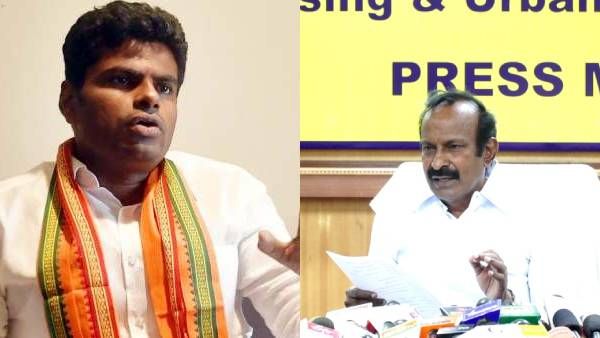 ஆதாரங்களோடு பேசுங்க.. பொய் புகார் சொன்னால் வழக்கு தொடரப்படும் - அண்ணாமலை மீது அமைச்சர் பாய்ச்சல்!