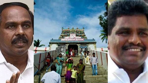 அமைச்சர் மனோ தங்கராஜ் தேர் இழுக்க கூடாது.. போராட்டம் நடத்திய பாஜக.. பரபரப்பு