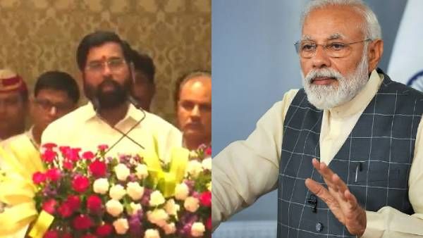 அடிமட்ட தலைவரில் இருந்து முதல்வரான ஏக்நாத் ஷிண்டே! புகழ்ந்து தள்ளி வாழ்த்திய பிரதமர் மோடி!