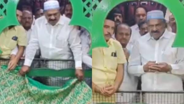 கோவளம் தர்ஹாவுக்கு சென்ற அதிமுக அவைத்தலைவர்! புரோட்டகால் படி உற்சாக வரவேற்பு தந்த கட்சியினர்!