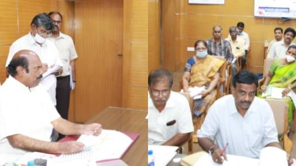 இனிமேல் இப்படித் தான் நீங்க செய்யனும்! காரணம் சொல்லக்கூடாது! அதிகாரிகளை அலற வைத்த அமைச்சர் எ.வ.வேலு!