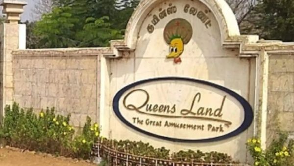 குயின்ஸ்லேண்ட் நிறுவனம் ஆக்கிரமித்த 32 ஏக்கர் கோவில் நிலம் மீட்பு - அதிகாரிகள் நடவடிக்கை