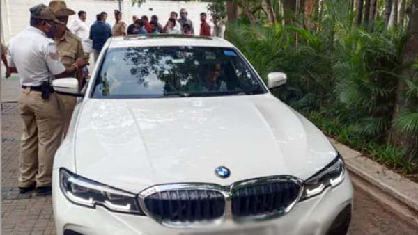 சிக்னலில் நிற்காத பிஎம்டபிள்யூ கார்..பறந்து சென்ற பாஜக எம்எல்ஏ மகள் - போலீசை மிரட்டியதால் பரபரப்பு