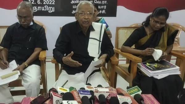 உச்ச நீதிமன்ற தீர்ப்பை செயல்படுத்தினால்.. எந்த ஆதீனமும் இருக்க முடியாது! பரபரப்பை கிளப்பிய கி.வீரமணி