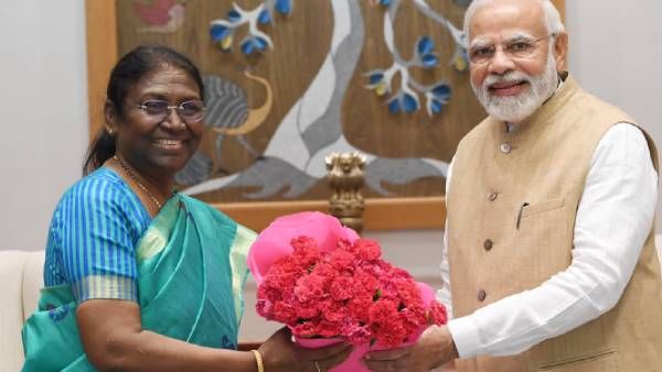 குடியரசுத் தலைவர் தேர்தல்.. திரெளபதி - மோடி சந்திப்பு.. நாளை வேட்பு மனுத்தாக்கல்?