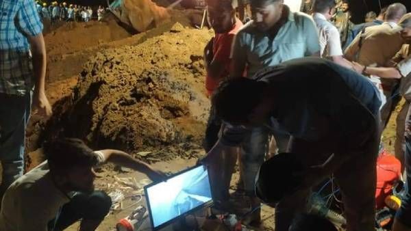 காப்பாத்துங்க! 40 அடி ஆழ்துளை கிணற்றில் விழுந்த 5 வயது சிறுவன்! சுரங்கம் தோண்டி பத்திரமாக மீட்பு