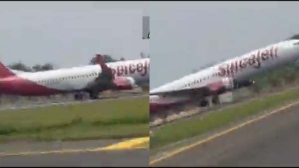 டெல்லிக்கு புறப்பட்ட ஸ்பைஸ்ஜெட் விமானத்தில்.. நடுவானில் திடீரென தீ விபத்து! பதறிய பயணிகள்