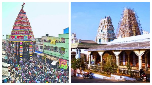 வைகாசி விசாக திருவிழா..திருச்செங்கோடு அர்த்தநாரீஸ்வரர் கோயிலில் கொடியேற்றம் - 3 நாட்கள் தேரோட்டம்