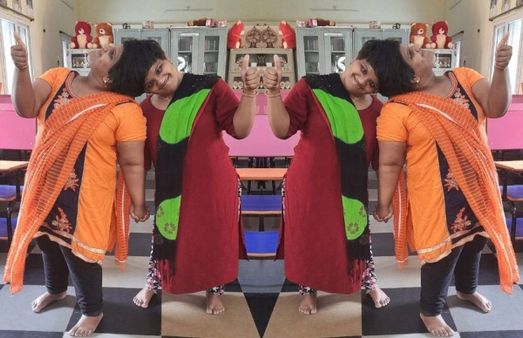 ஒட்டிய தலையுடன் வாழும் “இரட்டை சகோதரிகள்” -தெலுங்கானா இடைநிலைத் தேர்வில் முதல் தரத்தில் வென்று சாதனை