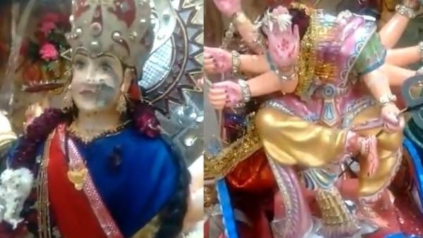 பாகிஸ்தானில் இந்து கோவில், சிலைகள் சேதம்! டூவீலர்களில் வந்த மர்மநபர்கள் வெறிச்செயல்! பதற்றம்