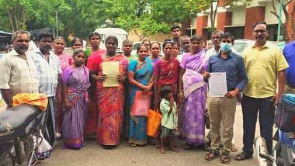 அரசு தந்த பட்டா இங்கே... நிலம் எங்கே? 16 ஆண்டுகளாக வீடின்றி அல்லாடும் சேலம் மக்கள் - ஆட்சியரிடம் மனு