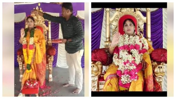 பூர்ணிமா அன்று பார்ஃமுக்கு வந்த அன்னபூரணி! கை ஏன் இப்படி நடுங்குது.. புல்லரித்துப் போன பக்த கோடிகள்!