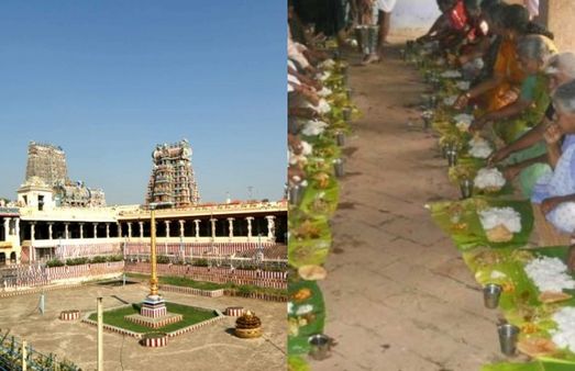 மதுரை மீனாட்சி, திருவண்ணாமலை, ராமேஸ்வரம் கோவில்களில் நாள் முழுவதும் அன்னதானம்..சேகர்பாபு