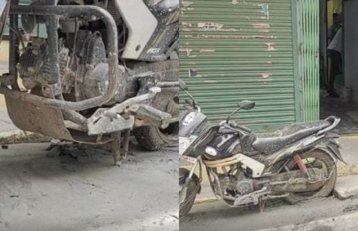 இரண்டே போட்டோ தான்! ரோடு காண்டிராக்டர் கனவில் மண்ணை அள்ளி போட்ட அப்ரசண்டிகள்! நம்ம வேலூரில் தான்!