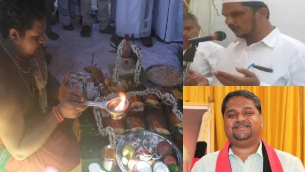 மசூதி நிலம் தானம்.. இந்து,முஸ்லிம் முறைப்படி சுகாதார நிலையத்துக்கு அடிக்கல் -எம்பி செந்தில் பாராட்டு