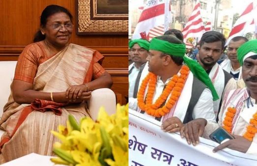 நாங்க இந்துக்கள் அல்ல.. எங்கள் மதம் சர்னா! திரௌபதி முர்மு சார்ந்த.. 5 மாநில பழங்குடியினர் போராட்டம்!