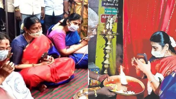 மேல்மலையனூர் அங்காளம்மன்..மேல்மருவத்தூர் ஆதிபராசக்தி..துர்கா ஸ்டாலின் சாமி தரிசனம்