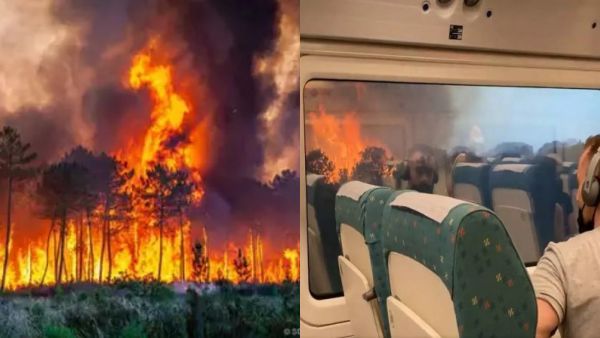 ஐரோப்பாவில் கொளுத்தும் ஹீட் வேவ்.. தீக்குள் சிக்கிய ரயில்! தவித்த பயணிகள்! பதைபதைக்க வைத்த வீடியோ