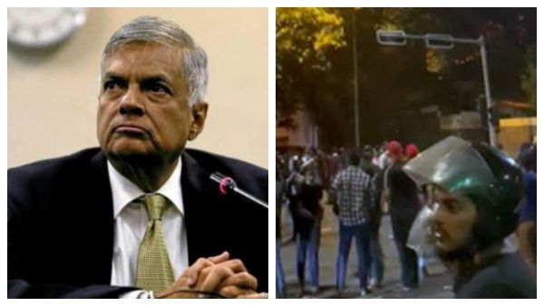 “ரணில்” வீடு முன் ரணகளம்.. பிரதமர் பதவி விலகியும் விடாத இலங்கை மக்கள் - தொடரும் போராட்டம்