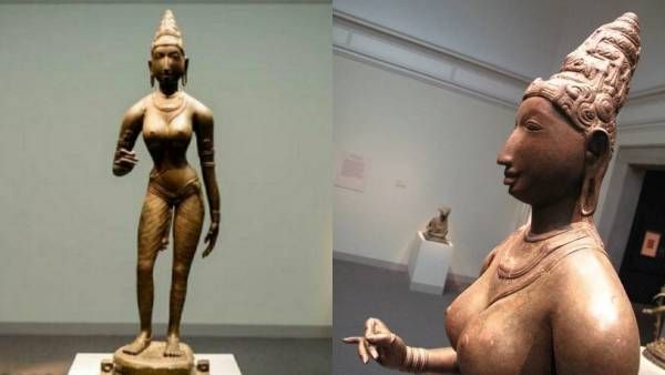 சோழப் பேரரசி செம்பியன் மகாதேவி.. 1000 ஆண்டுகள் பழங்கால சிலை.. அமெரிக்காவில் கண்டுபிடிப்பு!