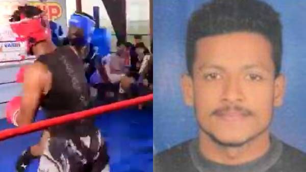 பதற வைக்கும் வீடியோ... முகத்தில் ஒரே குத்து - சுருண்டு விழுந்த குத்துச்சண்டை வீரர்! உயிரே போச்சு