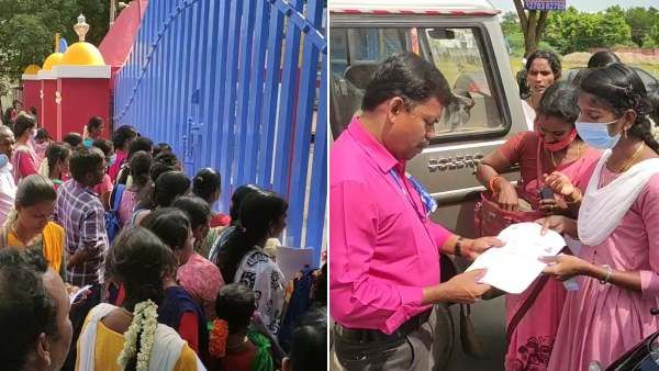 3 நிமிடம் தான்! வாழ்க்கை போயிரும்..தயவுசெஞ்சு உள்ளே விடுங்க! கதறிய தேர்வர்கள்! கறார் காட்டிய ஆபிசர்!