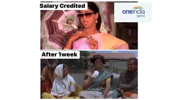 உலகில் அதிவிரைவாகக் கரைந்து காணாமல் போகும் பொருள்.. வேறென்னங்க.. சம்பளப் பணம்தான்!