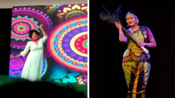 யமுனை ஆற்றிலே.. ஈரக்காற்றிலே.. கல்லூரி விழாவில் கலக்கல் பரத நாட்டியம் ஆடிய புதுக்கோட்டை கலெக்டர்!