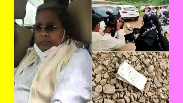 முஸ்லிம் பெண்.. சித்தராமையா கொடுத்த ரூ.2 லட்சத்தை வீசி எறிந்து ஆவேசம்.. பாகல்கோட்டை பரபரப்பு.. !