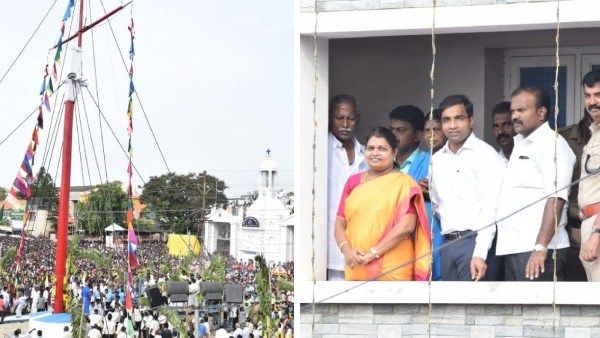 தூத்துக்குடி பனிமய மாதா தேவாலய திருவிழா! அமைச்சர் கீதா ஜீவனின் சென்டிமெண்ட்! பின்னணி என்ன?