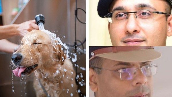 ***அள்ளு..என் வீட்டு நாயை குளிப்பாட்ட மாட்டியா? காவலரை சஸ்பெண்ட் செய்த எஸ்பி! சாட்டையை சுழற்றிய ஐஜி!