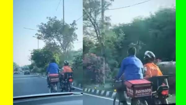 சூப்பர்ல.. கிட்ட நெருங்கி.. கைகளை கோர்த்த 