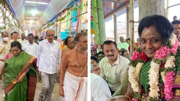 சிதம்பரம் கோவிலில் தீட்சிதர்கள் அவமதித்தனரா? உண்மையில் நடந்தது என்ன? தமிழிசை செளந்திரராஜன் விளக்கம்!