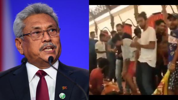 அதிபர் மாளிகையை கைப்பற்றிய களிப்பு.. போராட்டக்காரர்களின் நள்ளிரவையும் தாண்டிய ஆட்டம், பாட்டம்