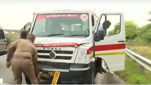 கள்ளக்குறிச்சி மாணவியின் உடலை எடுத்து சென்ற ஆம்புலன்ஸ் திடீர் விபத்து.. லாரி மோதியது.. என்ன நடந்தது?